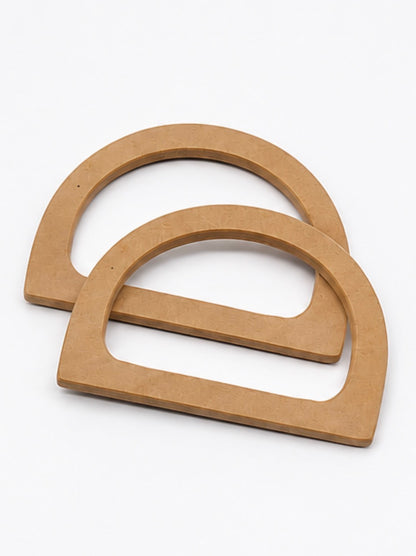 Wooden bag handle