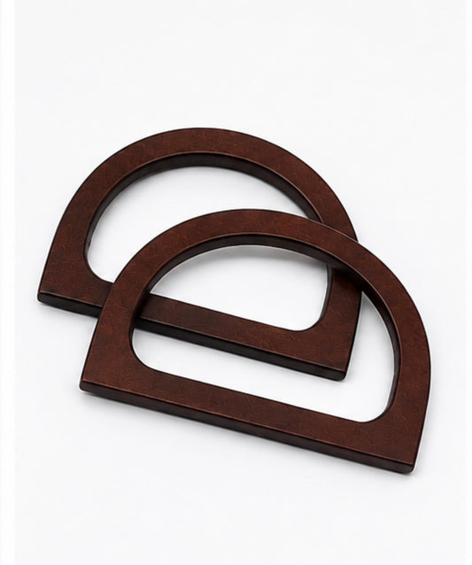 Wooden bag handle